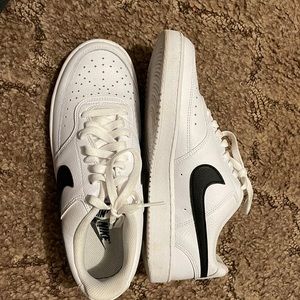 The brand is Nike I’m selling them because I have to wear orthopedic inserts.